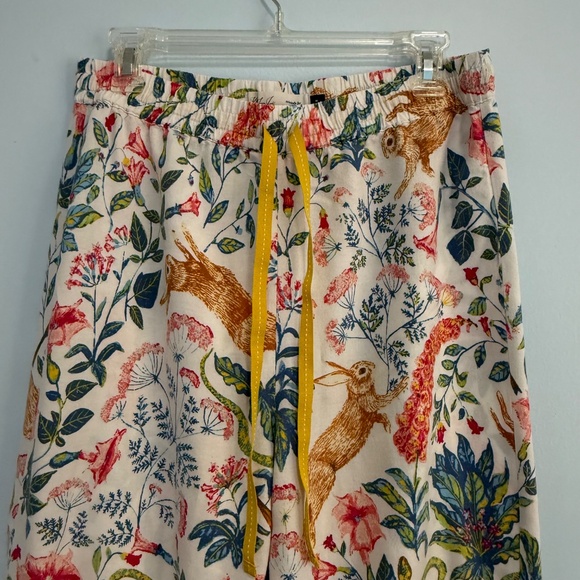 Anthropologie Kelly Louise Judd Forest Fable Flannel Pajama Set Size M - Picture 8 of 14